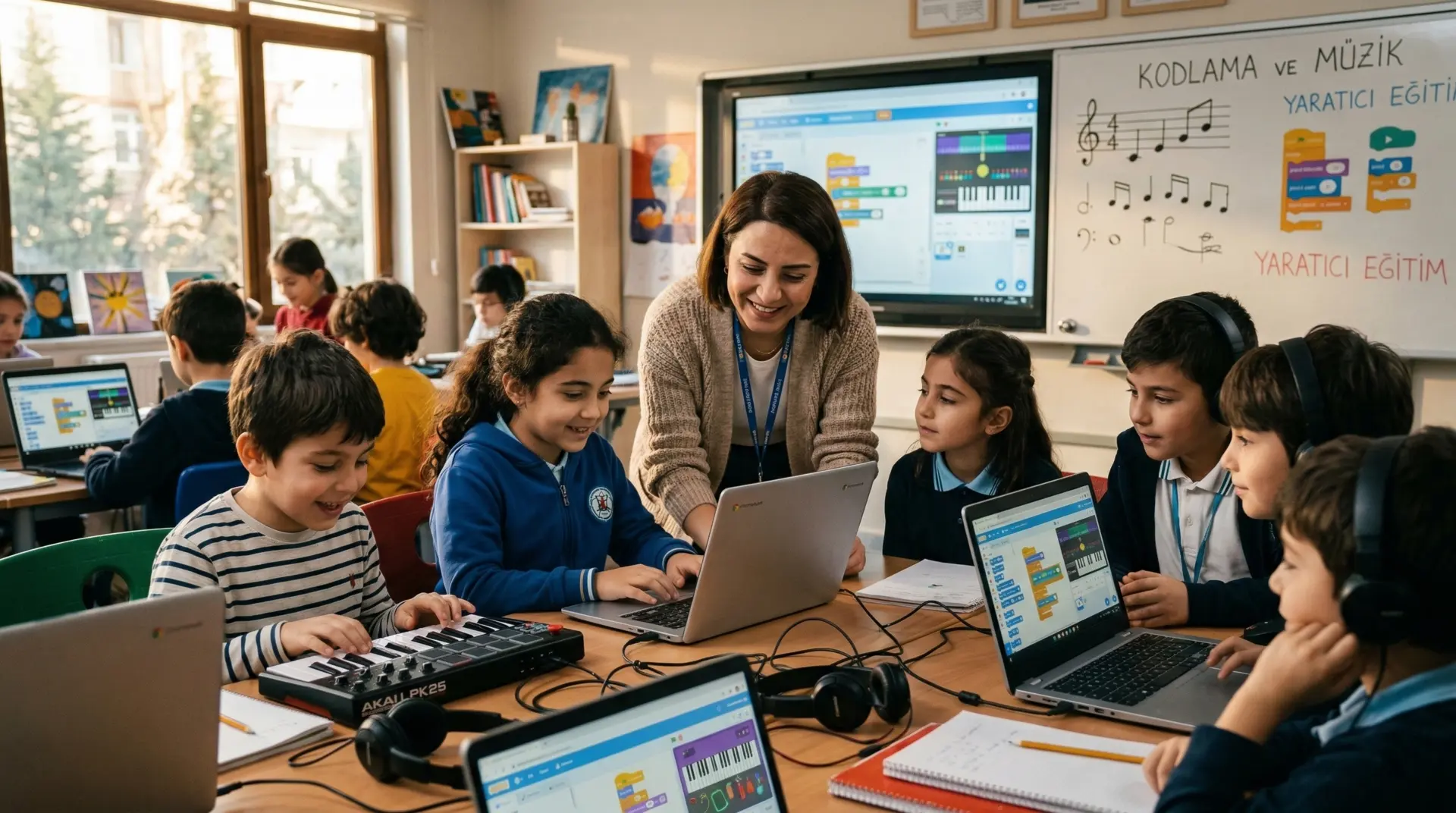 BİLSEM Kodlama ve Müzik Sınıfı Projesi